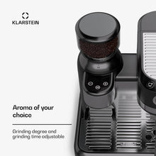 Buy Cashify Tech Ltd,KLARSTEIN Bella Café Espresso Machine – 19-Bar, 1550W, Built-in Grinder, Milk Frother, 1.4L Water Tank, 2 Cup Inserts, Thermo Block Heating, Black, Barista-Quality Coffee - Gadcet UK | UK | London | Scotland | Wales| Near Me | Cheap | Pay In 3 | Coffee Makers & Espresso Machines