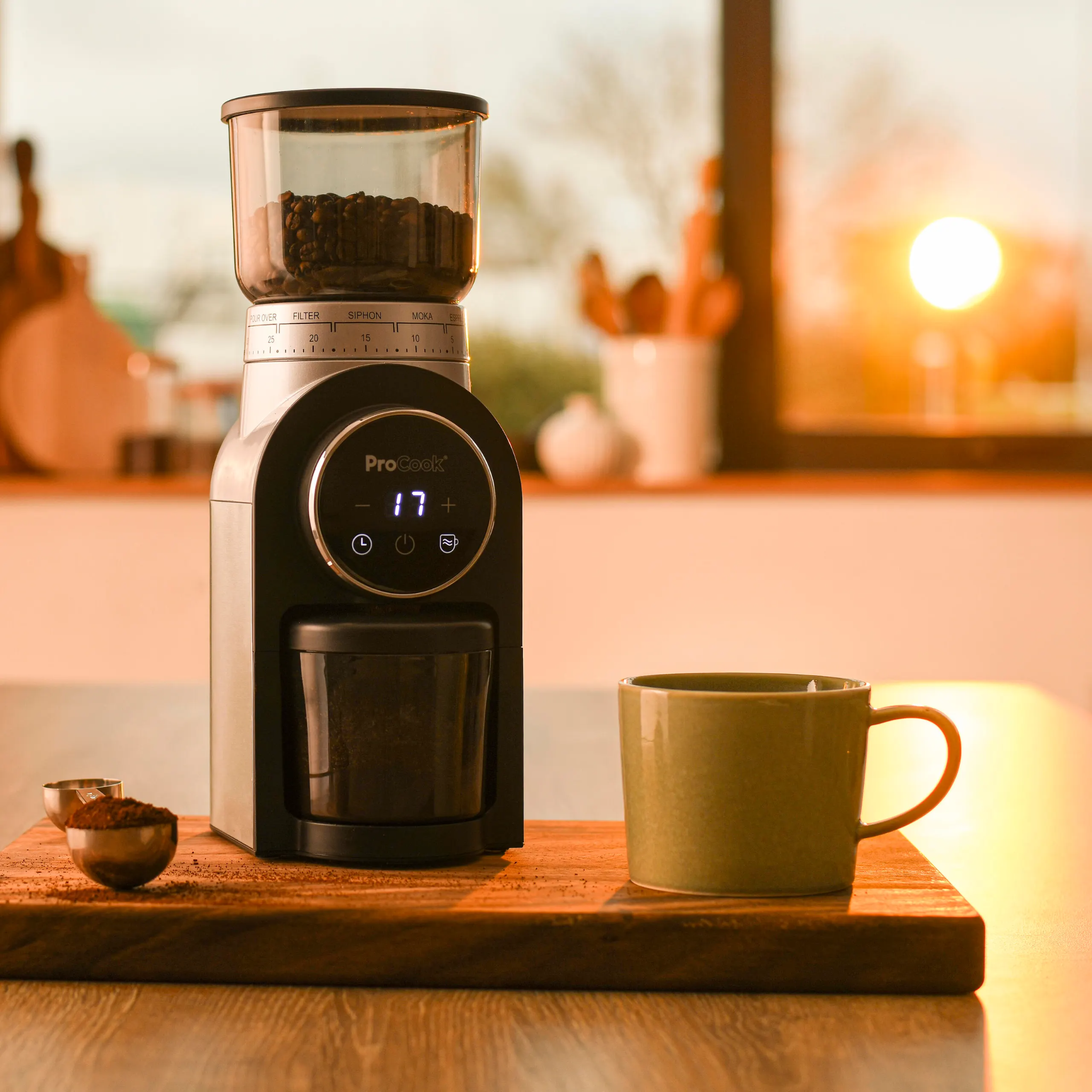 Buy Cashify Tech Ltd,ProCook Burr Coffee Grinder - Black - Gadcet UK | UK | London | Scotland | Wales| Near Me | Cheap | Pay In 3 | Coffee Grinder