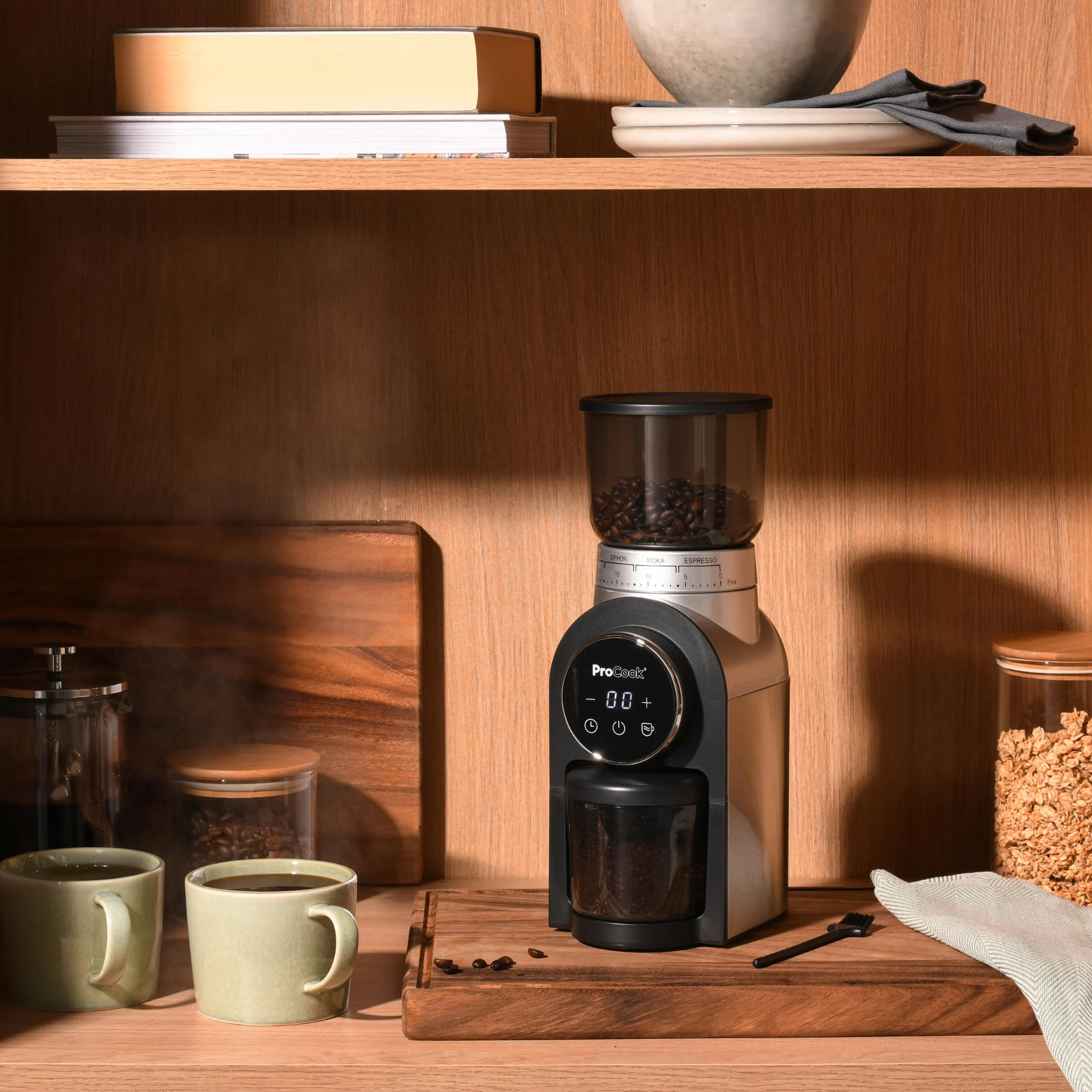 Buy Cashify Tech Ltd,ProCook Burr Coffee Grinder - Black - Gadcet UK | UK | London | Scotland | Wales| Near Me | Cheap | Pay In 3 | Coffee Grinder