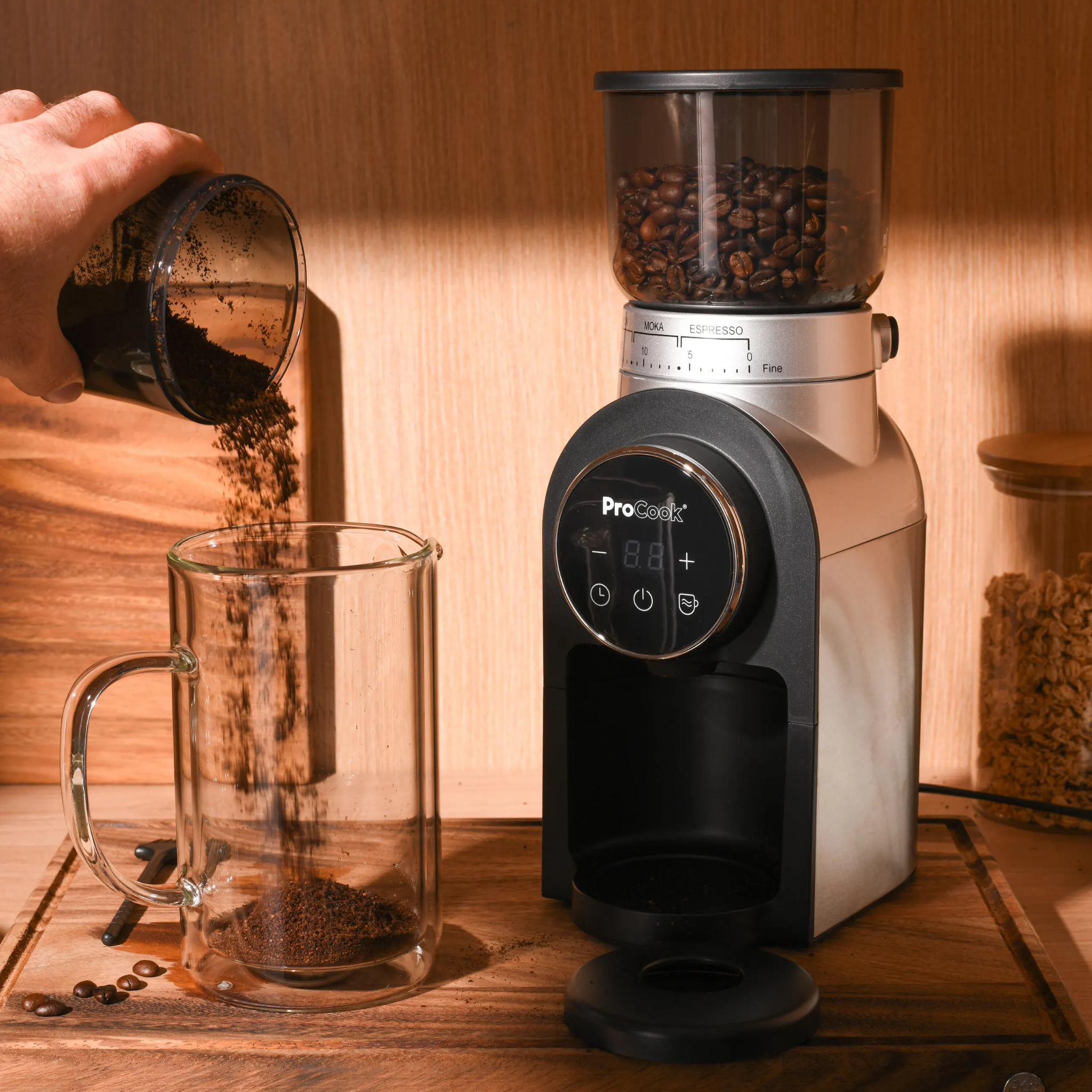 Buy Cashify Tech Ltd,ProCook Burr Coffee Grinder - Black - Gadcet UK | UK | London | Scotland | Wales| Near Me | Cheap | Pay In 3 | Coffee Grinder