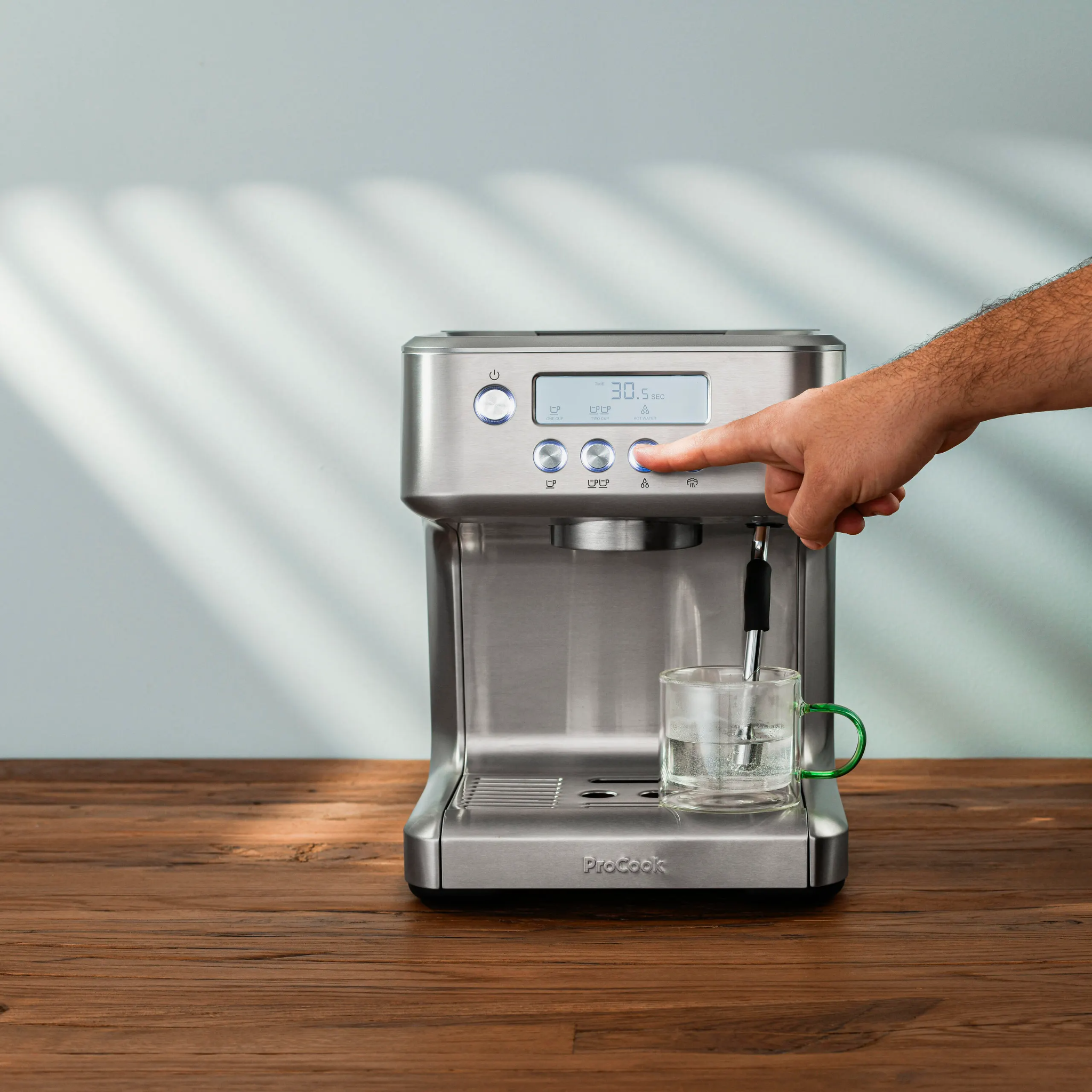Buy Cashify Tech Ltd,ProCook Espresso Entry Level Coffee Machine Stainless Steel - Gadcet UK | UK | London | Scotland | Wales| Near Me | Cheap | Pay In 3 | Coffee Makers & Espresso Machines