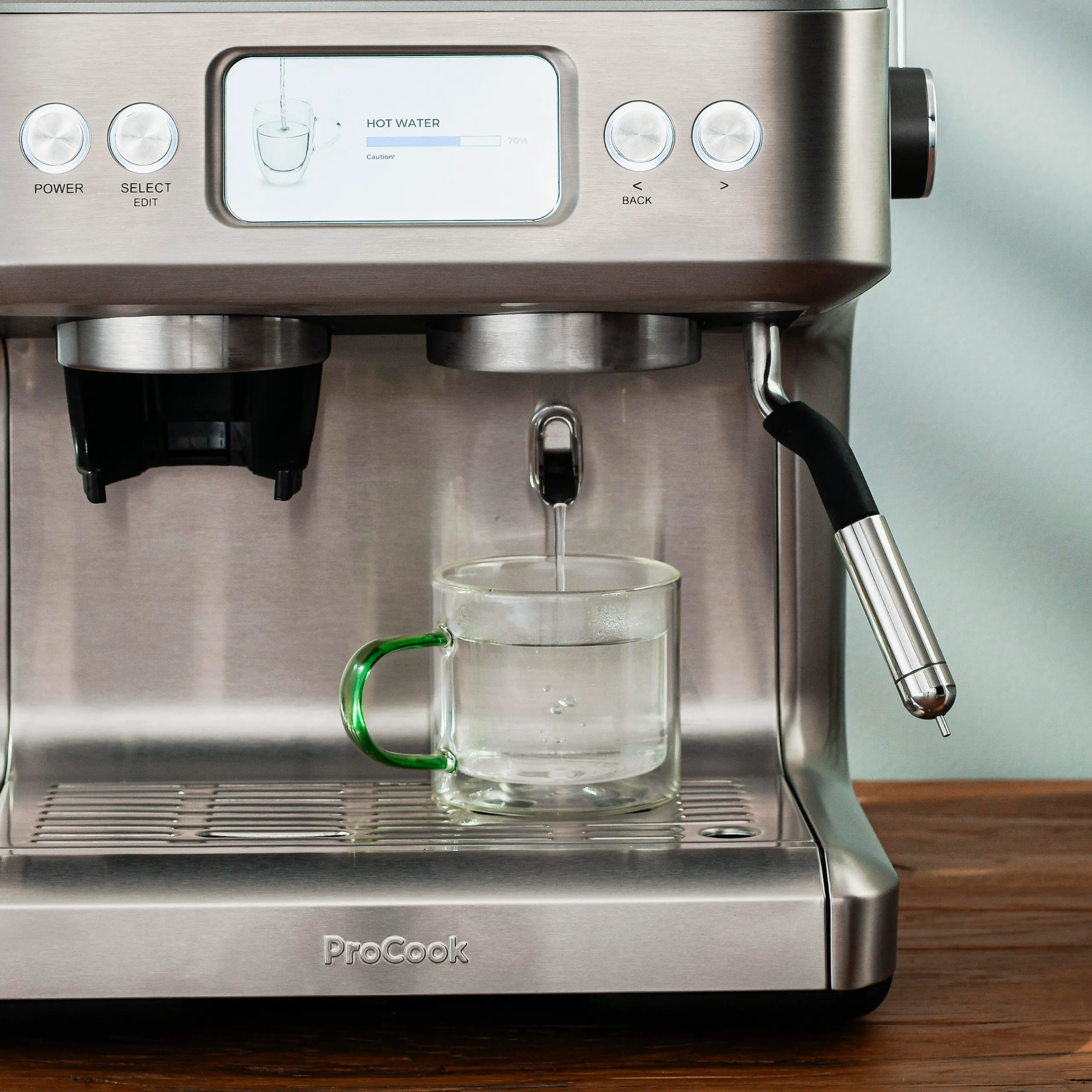 Buy Cashify Tech Ltd,ProCook Barista Elite Bean to Cup Espresso Coffee Machine Stainless Steel - Gadcet UK | UK | London | Scotland | Wales| Near Me | Cheap | Pay In 3 | Coffee Makers & Espresso Machines