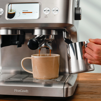 Buy Cashify Tech Ltd,ProCook Barista Elite Bean to Cup Espresso Coffee Machine Stainless Steel - Gadcet UK | UK | London | Scotland | Wales| Near Me | Cheap | Pay In 3 | Coffee Makers & Espresso Machines