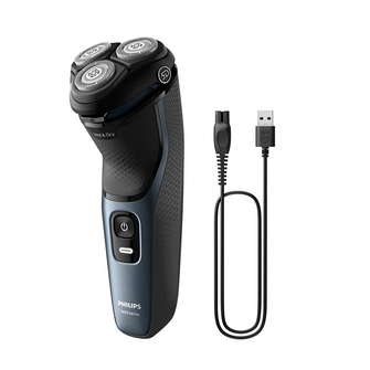 Shaver 3000 Series Wet & Dry Electric Shaver – Deep Blue