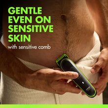Gillette Labs I3 Body + Intimate Hair Trimmer For Men, 2 Body Combs