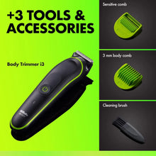 Gillette Labs I3 Body + Intimate Hair Trimmer For Men, 2 Body Combs