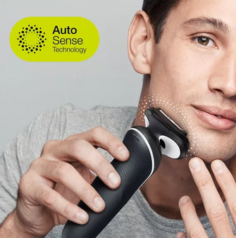 Braun Series 5 50-W1000s Wet & Dry Foil Shaver – Black & White