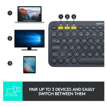 Buy Gadcet Dagenham,Logitech K380 Multi-Device Bluetooth Wireless Keyboard - Dark Grey - Gadcet UK | UK | London | Scotland | Wales| Near Me | Cheap | Pay In 3 | Keyboards