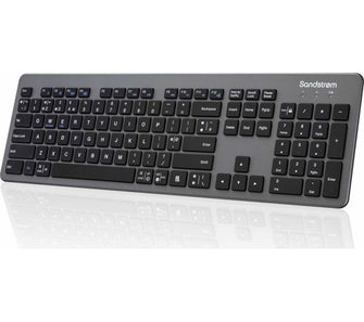 Buy Gadcet Dagenham,SANDSTROM SFSWKBG23 Ultra-slim Wireless Keyboard - Black & Grey - Gadcet UK | UK | London | Scotland | Wales| Near Me | Cheap | Pay In 3 | Keyboard