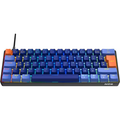 Buy NOS,NOS C-450 Mini Pro RGB Mechanical Gaming Keyboard – Compact 60% Layout, Customisable RGB Backlighting, Red Switches - Gadcet UK | UK | London | Scotland | Wales| Near Me | Cheap | Pay In 3 | Keyboards