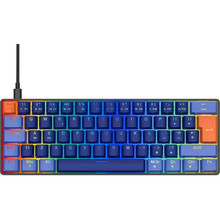 Buy NOS,NOS C-450 Mini Pro RGB Mechanical Gaming Keyboard – Compact 60% Layout, Customisable RGB Backlighting, Red Switches - Gadcet UK | UK | London | Scotland | Wales| Near Me | Cheap | Pay In 3 | Keyboards