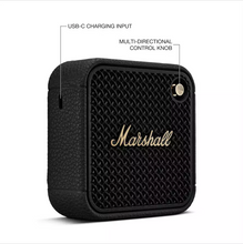 Marshall Willen II Portable Bluetooth Speaker - Black & Gold