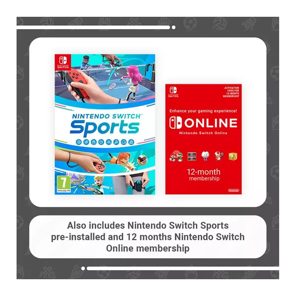 Buy Cashtro ltd,NINTENDO Switch Neon Red & Blue, Sports & Nintendo Switch Online 12 Month Membership - Gadcet UK | UK | London | Scotland | Wales| Near Me | Cheap | Pay In 3 | Nintendo Switch