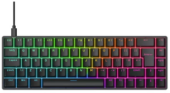 Buy Alann Trading Limited,NOS C800 Mini Magnetic 65 RGB Gaming Keyboard - Black - Gadcet UK | UK | London | Scotland | Wales| Near Me | Cheap | Pay In 3 | Keyboard