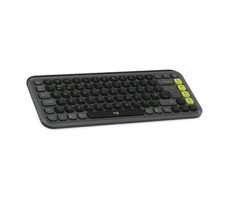 Buy Gadcet Dagenham,Logitech Pop Icon Combo Wireless Keyboard and Mouse Set - Graphite & Green (UK Style Keyboard) - Gadcet UK | UK | London | Scotland | Wales| Near Me | Cheap | Pay In 3 | Keyboard