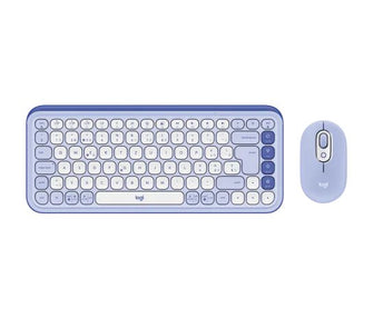 Buy Gadcet Dagenham,LOGITECH Pop Icon Combo Wireless Keyboard & Mouse Set - Lilac & Off White (UK Style Keyboard) - Gadcet UK | UK | London | Scotland | Wales| Near Me | Cheap | Pay In 3 | Keyboard