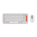 Buy Gadcet Dagenham,Logitech Pop Icon Combo Wireless Keyboard and Mouse Set - Off White and Orange (UK Style Keyboard) - Gadcet UK | UK | London | Scotland | Wales| Near Me | Cheap | Pay In 3 | Keyboard