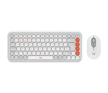 Buy Gadcet Dagenham,Logitech Pop Icon Combo Wireless Keyboard and Mouse Set - Off White and Orange (UK Style Keyboard) - Gadcet UK | UK | London | Scotland | Wales| Near Me | Cheap | Pay In 3 | Keyboard