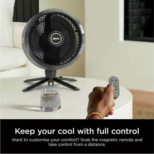 Buy Alann Trading Limited,Shark FlexBreeze FA220UK Portable 11.3" Hybrid Pedestal Fan – Charcoal Black - Gadcet UK | UK | London | Scotland | Wales| Near Me | Cheap | Pay In 3 | Desk & Pedestal Fans