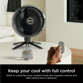 Buy Alann Trading Limited,Shark FlexBreeze FA220UK Portable 11.3" Hybrid Pedestal Fan – Charcoal Black - Gadcet UK | UK | London | Scotland | Wales| Near Me | Cheap | Pay In 3 | Desk & Pedestal Fans