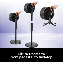 Buy Alann Trading Limited,Shark FlexBreeze FA220UK Portable 11.3" Hybrid Pedestal Fan – Charcoal Black - Gadcet UK | UK | London | Scotland | Wales| Near Me | Cheap | Pay In 3 | Desk & Pedestal Fans