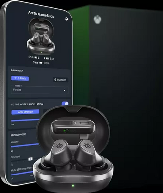 Buy Alann Trading Limited,SteelSeries Arctis Wireless GameBuds for Xbox – Black - Gadcet UK | UK | London | Scotland | Wales| Near Me | Cheap | Pay In 3 | Earbuds