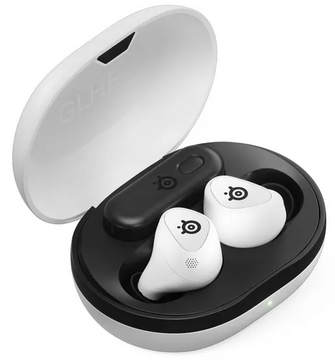 STEELSERIES Arctis GameBuds Wireless Noise-Cancelling Gaming Earbuds for PS5 - White
