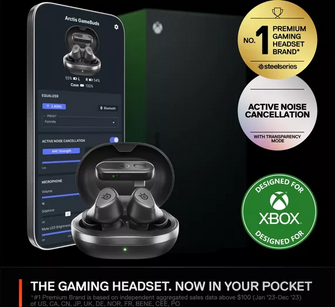 Buy Alann Trading Limited,SteelSeries Arctis Wireless GameBuds for Xbox – Black - Gadcet UK | UK | London | Scotland | Wales| Near Me | Cheap | Pay In 3 | Earbuds