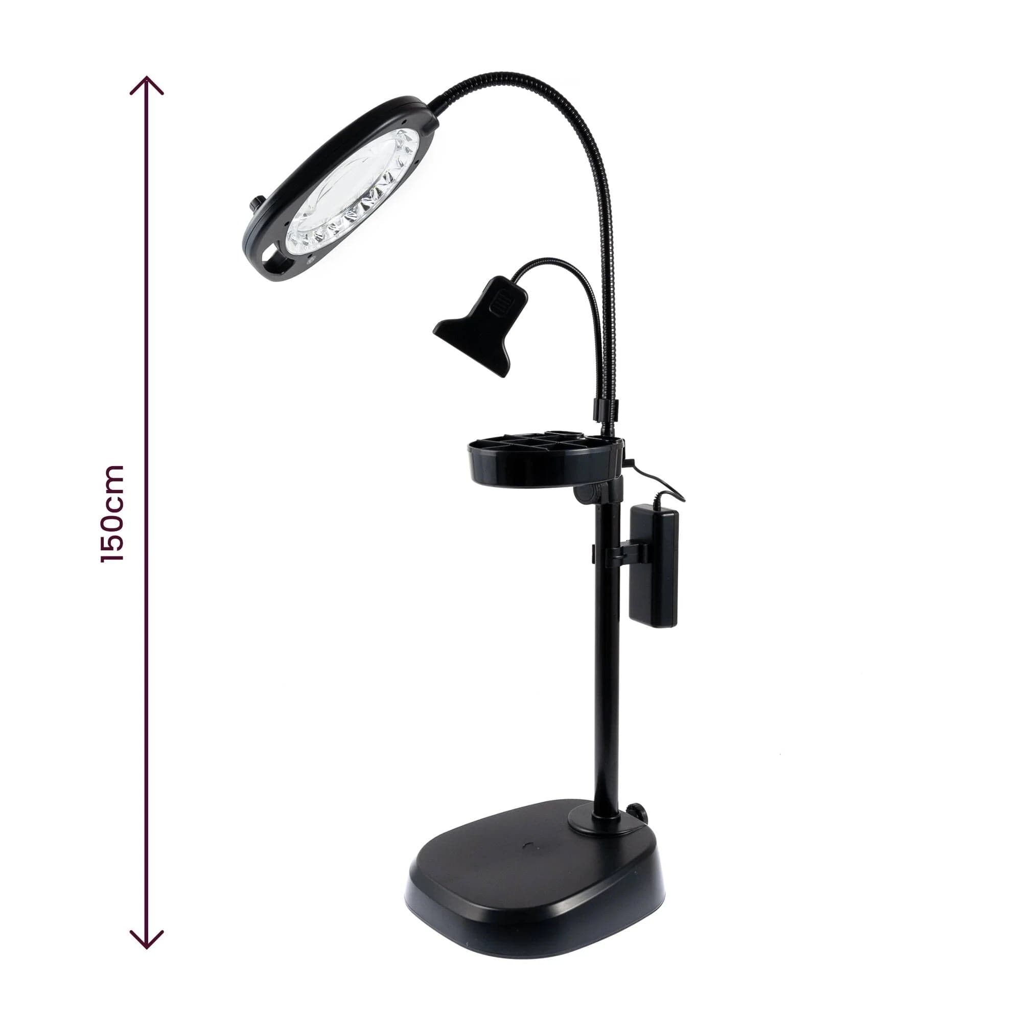 Buy Purelite,Purelite 4 -in-1 Crafters Magnifying Lamp - Black - Gadcet UK | UK | London | Scotland | Wales| Ireland | Near Me | Cheap | Pay In 3 | Household Appliances