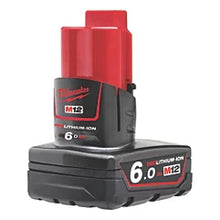 Buy Milwaukee,Milwaukee M12 B6 12V 6.0Ah RedLithium Li-Ion Battery - Gadcet UK | UK | London | Scotland | Wales| Near Me | Cheap | Pay In 3 | Battery