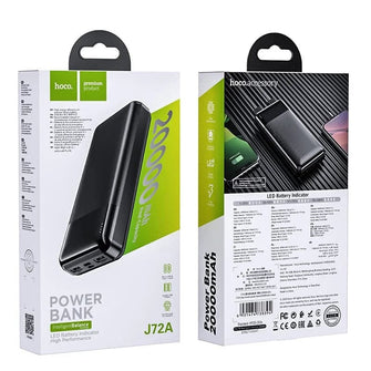 Buy Hoco,Hoco J72A Easy Travel Dual USB Type-C Fast Charging Power Bank 20000mAh (Black) - Gadcet UK | UK | London | Scotland | Wales| Near Me | Cheap | Pay In 3 | Power Banks
