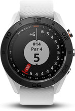 Buy Garmin,Garmin Approach S60, Premium GPS Golf Watch with Touchscreen Display and Full Color CourseView Mapping, White w/Silicone Band - Gadcet.com | UK | London | Scotland | Wales| Ireland | Near Me | Cheap | Pay In 3 | smartwatch