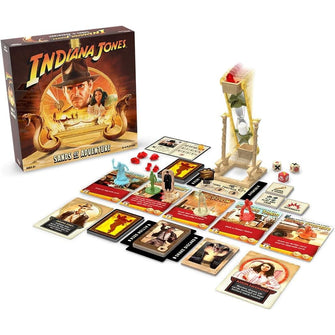 Buy Gadcet UK,Funko Games Indiana Jones Sands of Adventure Board Game | Ages 8+ | 2-4 Players | 45 Minutes Playing Time | Strategy, Adventure, and Cooperative Gameplay | Family Games for Teens and Adults - Gadcet UK | UK | London | Scotland | Wales| Ireland | Near Me | Cheap | Pay In 3 | Games and Toys