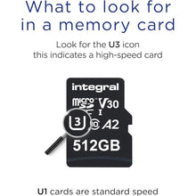 Buy Gadcet UK,Integral 512GB Micro SD Card 4K Video Premium High Speed Memory Card SDXC Up to 100MB s Read Speed and 50MB s Write speed V30 C10 U3 UHS-I A2 - Gadcet UK | UK | London | Scotland | Wales| Ireland | Near Me | Cheap | Pay In 3 | Flash Memory Cards