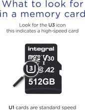 Buy Gadcet UK,Integral 512GB Micro SD Card 4K Video Premium High Speed Memory Card SDXC Up to 100MB s Read Speed and 50MB s Write speed V30 C10 U3 UHS-I A2 - Gadcet UK | UK | London | Scotland | Wales| Ireland | Near Me | Cheap | Pay In 3 | Flash Memory Cards
