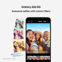 Samsung Galaxy A56 5G Dual SIM, 8GB RAM, 256GB Storage - Unlocked - Awesome Light Grey