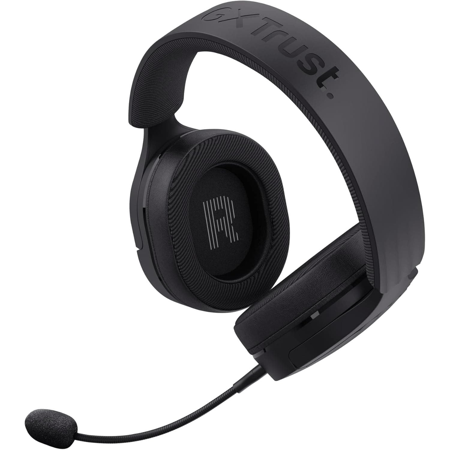 Buy Trust,Trust Gaming GXT 490 Fayzo USB Gaming Headset 7.1 Surround Sound, 50mm Drivers, 85% Recycled Plastics, RGB Over-Ear Wired Headphones, with Noise Cancelling Microphone for PC PS5 - Black - Gadcet UK | UK | London | Scotland | Wales| Near Me | Cheap | Pay In 3 | Headphones & Headsets