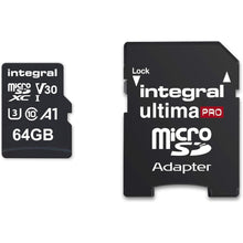 Buy Integral,Integral 64GB Micro SD Card 4K Ultra-HD Video Premium High Speed Memory Microsdxc Up To 100MB/S V30 UHS-I U3 A1 C10 - Gadcet UK | UK | London | Scotland | Wales| Near Me | Cheap | Pay In 3 | Flash Memory Cards