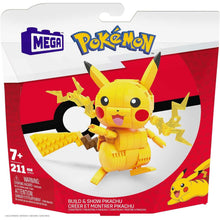 Buy Mattel,MEGA Pokémon Build & Show Pikachu – 211-Piece Articulated Building Toy Figure (GMD31) - Gadcet UK | UK | London | Scotland | Wales| Near Me | Cheap | Pay In 3 | Toys & Games