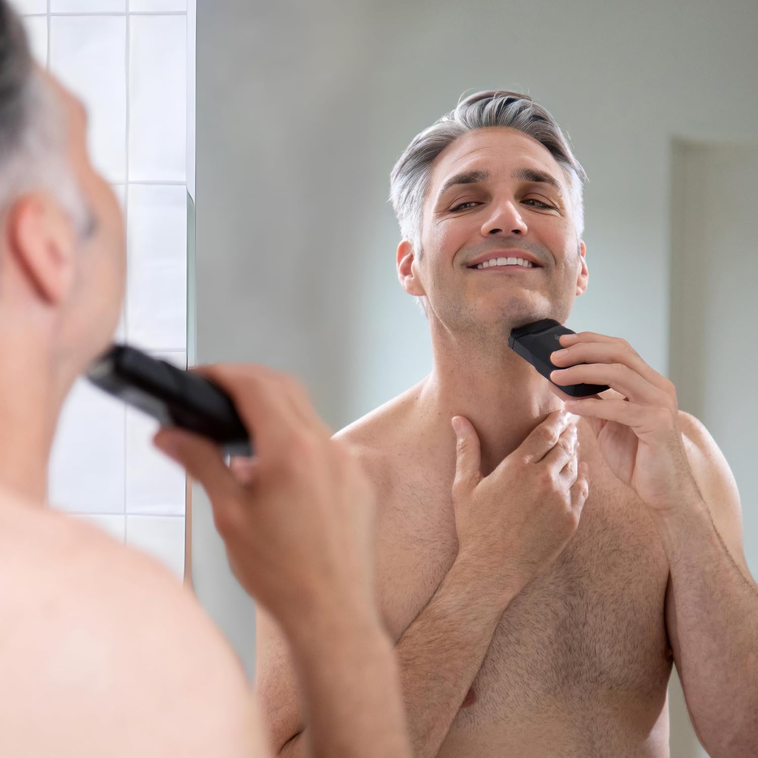 Buy Manscaped,Manscaped Refining The Gentleman Handyman Compact Face Shaver – Portable Cordless Electric Razor, USB-C Rechargeable, Long-Hair Leveler & Foil Blades - Gadcet UK | UK | London | Scotland | Wales| Near Me | Cheap | Pay In 3 | Electric Razors
