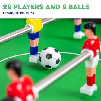 Buy PowerPlay,Power Play 3ft Stand Up Football Games Table, Kids Football Game, Arcade Game for Kids with Ergonomic Handles, Outdoor Indoor Use - Gadcet UK | UK | London | Scotland | Wales| Near Me | Cheap | Pay In 3 | Toys & Games