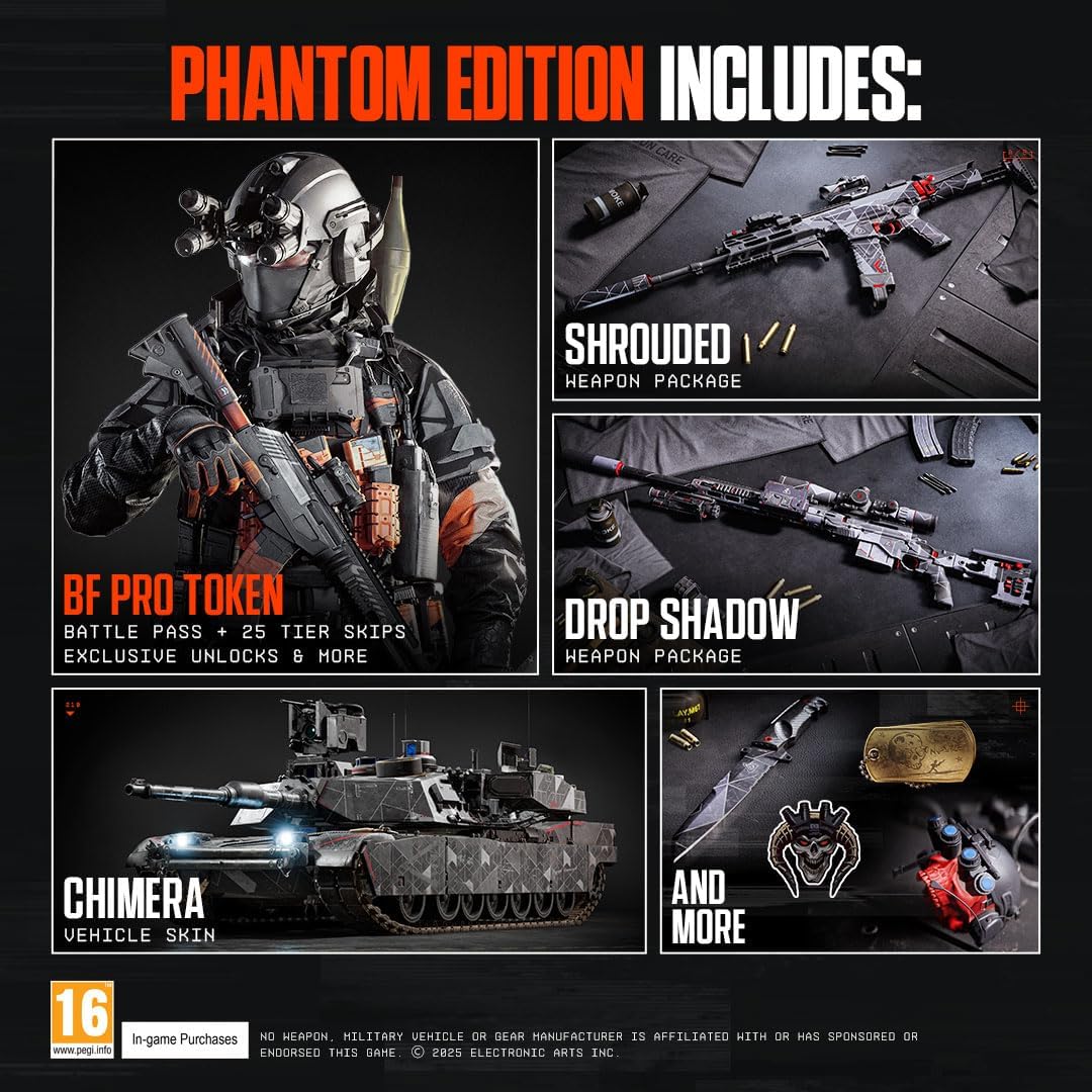 Buy Xbox,Battlefield 6 Phantom Edition XBOX Series X - Gadcet UK | UK | London | Scotland | Wales| Near Me | Cheap | Pay In 3 | Video Game Software