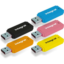 Buy Integral,Integral 32GB Neon USB 2.0 Flash Drive 5-Pack – Multicolour (Black/Pink/Yellow/Orange/Blue) - Gadcet UK | UK | London | Scotland | Wales| Near Me | Cheap | Pay In 3 | USB Flash Drives