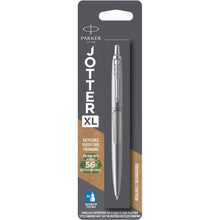 Buy Parker,Parker Jotter XL Ballpoint Pen – Monochrome Stainless Steel – Medium Point – Blue Ink - Gadcet UK | UK | London | Scotland | Wales| Near Me | Cheap | Pay In 3 | Ballpoint Pens