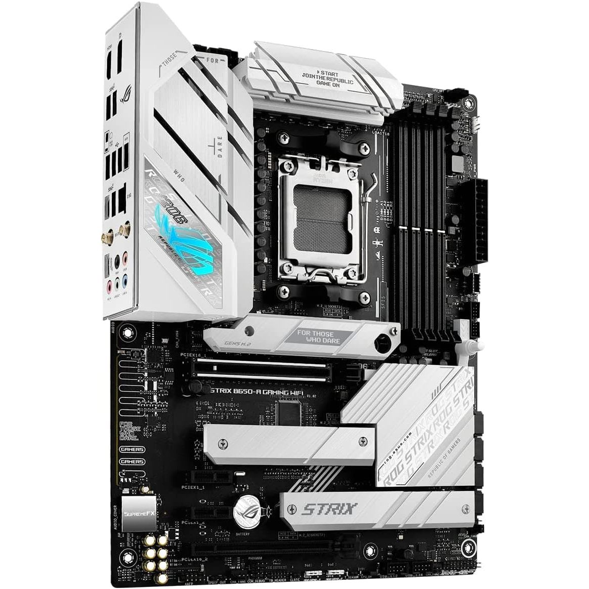 Buy ASUS,ASUS ROG Strix B650-A Gaming WiFi ATX Motherboard AMD Socket AM5 - Gadcet.com | UK | London | Scotland | Wales| Ireland | Near Me | Cheap | Pay In 3 | Computer Accessories