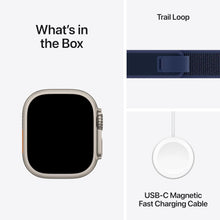Buy Apple,Apple Watch Ultra 2 (49mm) GPS + Cellular – Natural Titanium Case with Blue Trail Loop (S/M), Rugged Fitness Smartwatch - Gadcet UK | UK | London | Scotland | Wales| Near Me | Cheap | Pay In 3 | Smart Watches