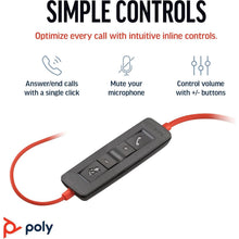Buy Poly,Poly Blackwire 3210 Wired Headset - Noise-Cancelling, Single-Ear, USB-C/USB-A, PC/Mac, Teams/Zoom Compatible - Gadcet UK | UK | London | Scotland | Wales| Near Me | Cheap | Pay In 3 | Headphones & Headsets