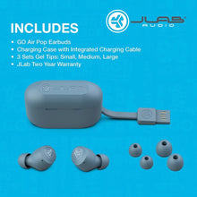 Buy JLab,JLab Go Air Pop True Wireless Earbuds, Headphones In Ear, Bluetooth Earphones with Microphone, Wireless Ear Buds, TWS Bluetooth Earbuds with Mic, USB Charging Case, Dual Connect, EQ3 Sound - Gadcet.com | UK | London | Scotland | Wales| Ireland | Near Me | Cheap | Pay In 3 | Headphones