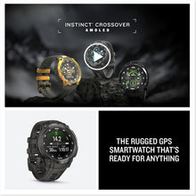 Buy Garmin,Garmin Instinct® Crossover AMOLED Rugged Hybrid GPS Smartwatch - Charcoal - Gadcet UK | UK | London | Scotland | Wales| Near Me | Cheap | Pay In 3 | Smart Watches