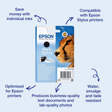 Buy Epson,Epson T0711 DURABrite Ultra Black Ink Cartridge – Cheetah Black (C13T07114012) - Gadcet UK | UK | London | Scotland | Wales| Near Me | Cheap | Pay In 3 | Printer Ink & Tone